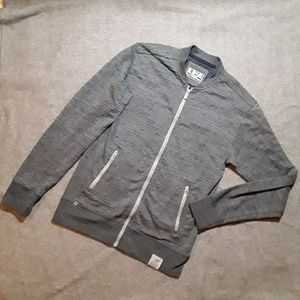 Gray New Balance Sweater full zip
